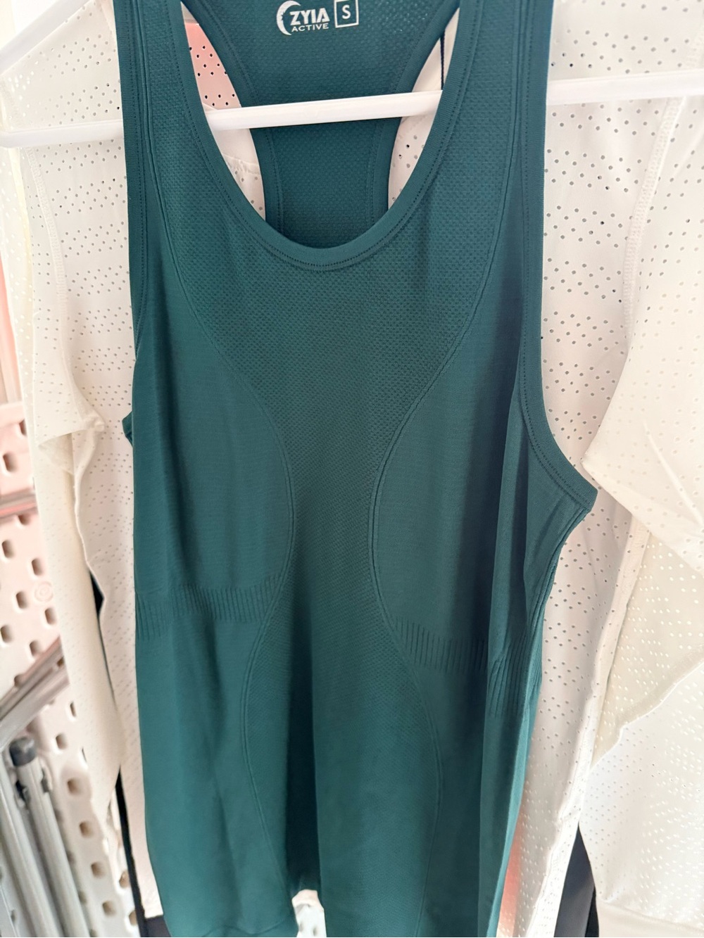 ZYIA Active Teal Racerback Performance Tank